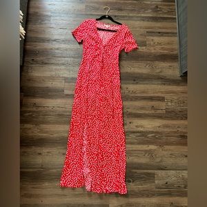 Red Maxi Dress
